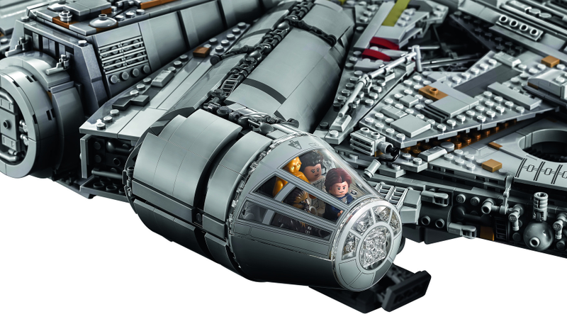 Illustration for article titled This 7,541-Piece Millennium Falcon Is the Largest, Most Desirable Lego Set Ever Created